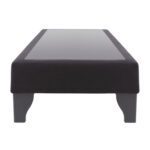 Base de cama Fiorenza 1.5 plazas lino negro - Imagen 3