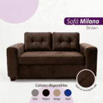 Sofá Milano Brown