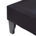 Base de cama Focus 1 plazas lino negro - Imagen 3